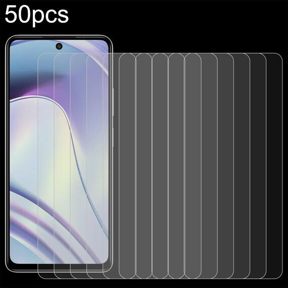 Per Lava Blaze Pro 5G 50 pezzi 0,26 mm 9H 2,5D Pellicola in vetro temperato