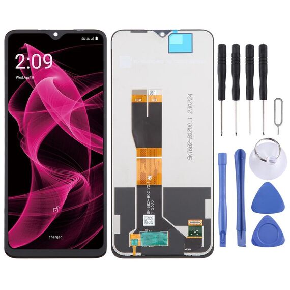 Per schermo LCD T-Mobile REVVL 6X Pro 5G con digitalizzatore assemblaggio completo
