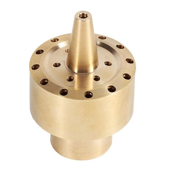 Ugello per colonna di fiori in ottone, filo interno, acqua da giardino, ugello per fontana paesaggistica, specifica: DN40 1,5 pollici