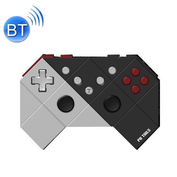PB TAILS Per Switch Bluetooth Wireless Gamepad, Stile: Edizione Ordinaria (Nero Argento)