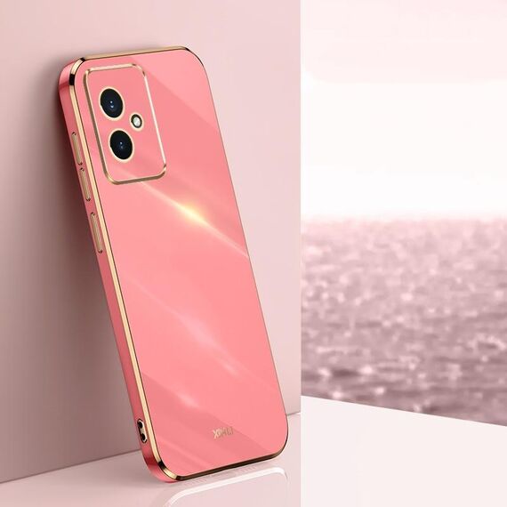 Per Honor 100 XINLI Straight Edge 6D Custodia per telefono in TPU placcato (biancospino rosso)