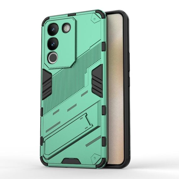 Per vivo Y200 5G Global Punk Armor 2 in 1 PC + custodia per telefono in TPU con supporto (verde)