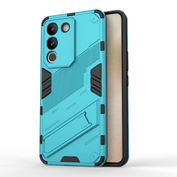 Per vivo Y200 5G Global Punk Armor 2 in 1 PC + custodia per telefono TPU con supporto (blu)