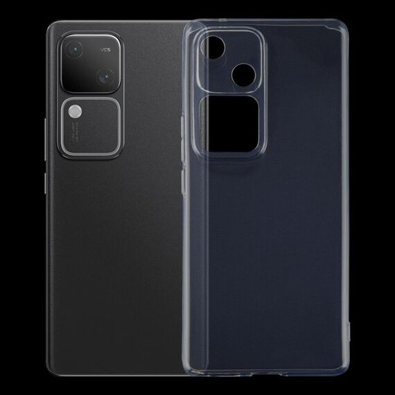 Per vivo S18 Custodia per telefono in TPU trasparente ultrasottile