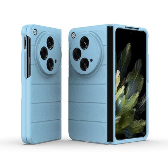 Per OPPO Find N3 Magic Shield Fold Custodia antiurto per PC (azzurro)