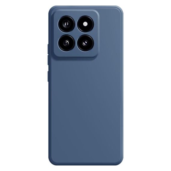 Per Xiaomi 14 Pro Custodia per telefono in silicone liquido imitazione (grigio)