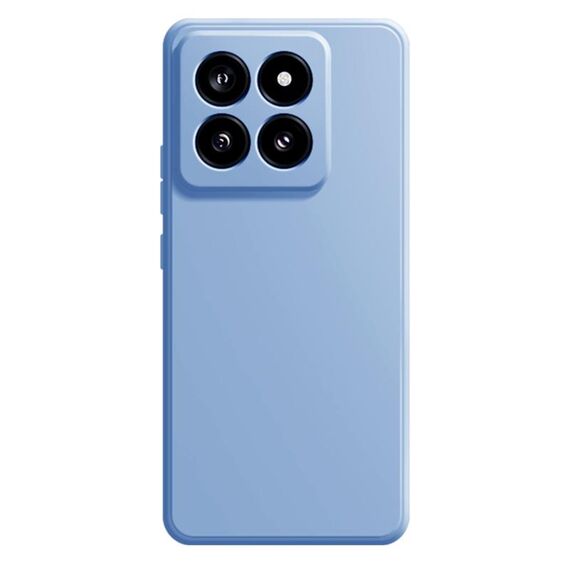Per la custodia per telefono in silicone liquido imitazione Xiaomi 14 Pro (blu cielo)