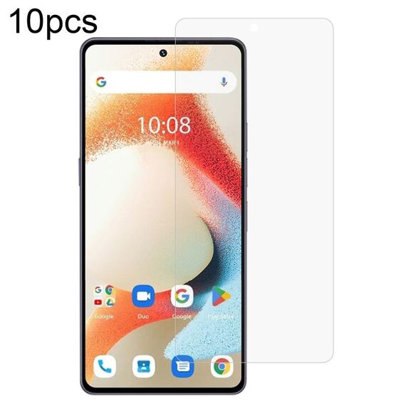Per UMIDIGI A15 Pro 5G 10 pezzi 0,26 mm 9H 2,5D pellicola in vetro temperato