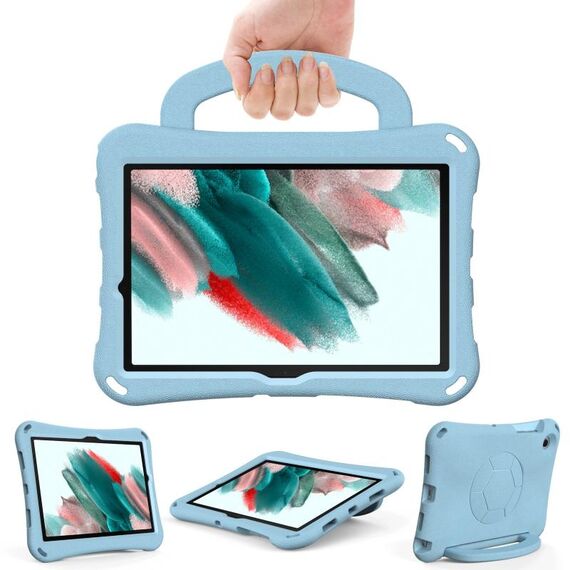 Per Samsung Galaxy Tab A8 10.5 2021 Custodia per tablet antiurto EVA a forma di calcio (azzurro)