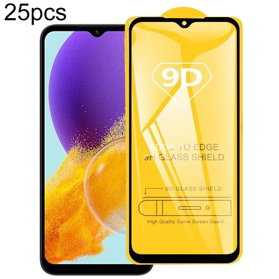 Per Samsung Galaxy Jump 3 25 pezzi 9D Pellicola in vetro temperato con schermo a colla completa
