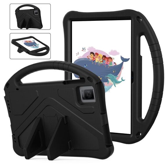 Per Blackview Tab 11 WiFi 2023 / SE / 2021 Custodia per tablet antiurto EVA con supporto (nero)