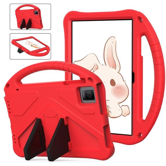 Custodia per tablet antiurto EVA per Blackview Osal Pad 15 2023 10.36 con supporto (rosso)