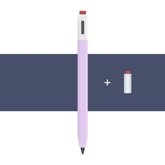 Per Xiaomi Inspiration Stylus 1st LOVE MEI Custodia protettiva in silicone stile retrò (viola)