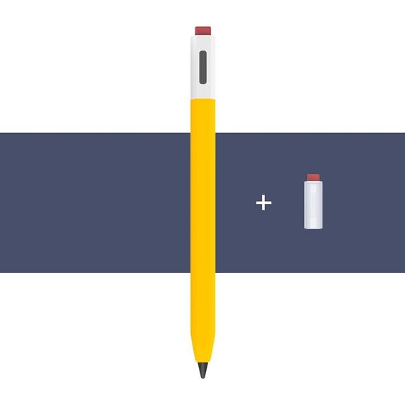 Per Xiaomi Inspiration Stylus 1st LOVE MEI Custodia protettiva in silicone stile retrò (gialla)
