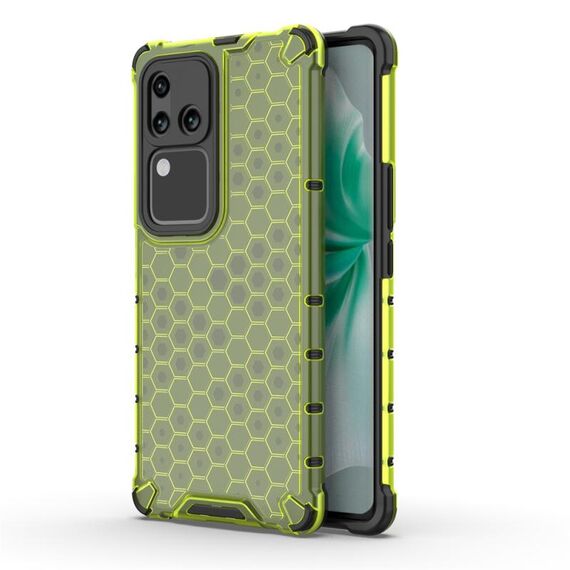 Custodia per telefono a nido d'ape antiurto per vivo S18 (verde)