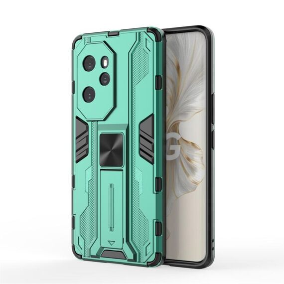 Custodia per telefono TPU ibrida per PC Supersonic Armor per Honor 100 Pro (verde)