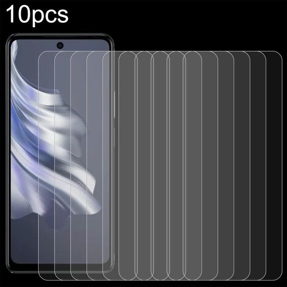 Per TECNO Spark 20 Pro 10 pezzi 0,26 mm 9H 2,5D pellicola in vetro temperato