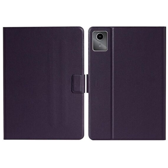 Per Lenovo Tab M11/Xiaoxin Pad 11 2024 Custodia per tablet in pelle astuta di colore puro (viola)