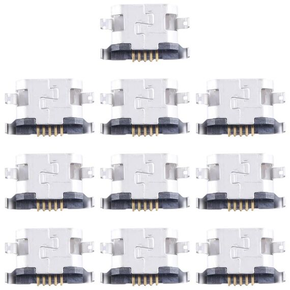 Per Tecno Spark Go 2022 10 pezzi connettore porta di ricarica originale