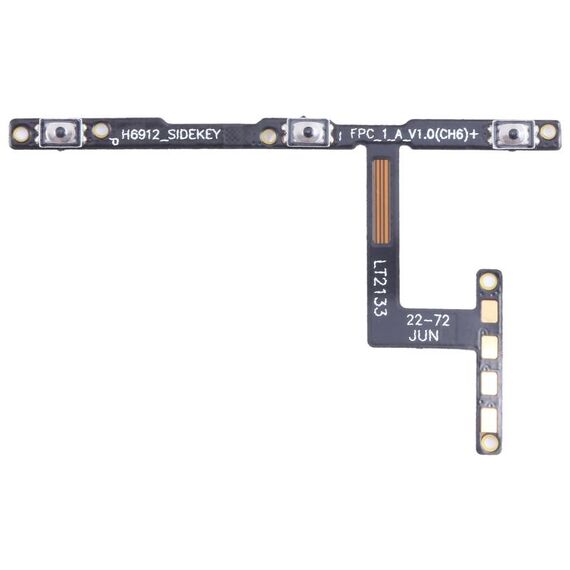 Per Tecno Camon 18 OEM Cavo flessibile per pulsante di accensione e pulsante volume