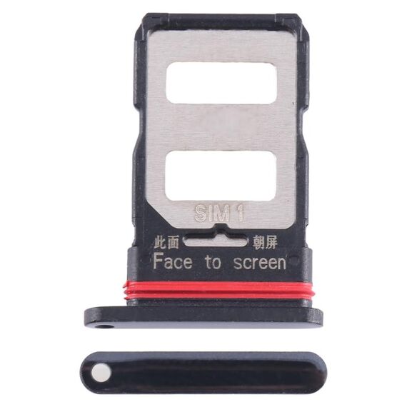 Per Xiaomi Redmi K60e Vassoio scheda SIM + Vassoio scheda SIM (nero)