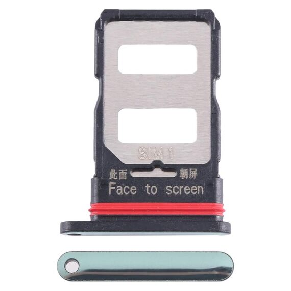 Per Xiaomi Redmi K60e Vassoio scheda SIM + Vassoio scheda SIM (verde)
