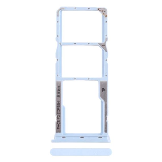 Per Xiaomi Redmi A2 Vassoio scheda SIM + Vassoio scheda SIM + Vassoio scheda micro SD (Blu)