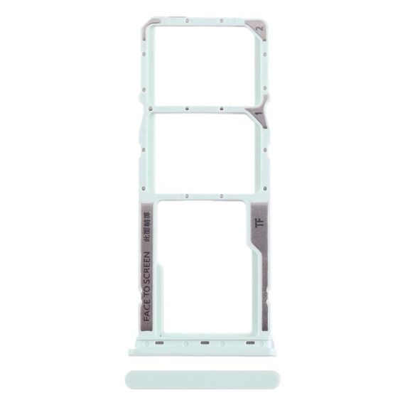 Per Xiaomi Redmi A2+ Vassoio scheda SIM + Vassoio scheda SIM + Vassoio scheda Micro SD (Verde)