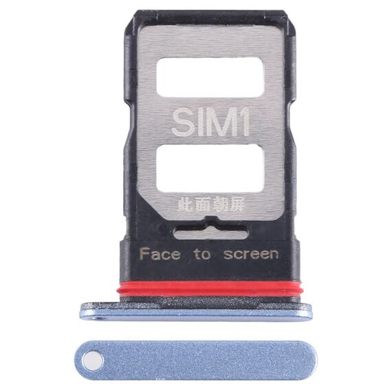 Per Xiaomi Redmi K60 Pro Vassoio scheda SIM + Vassoio scheda SIM (blu)