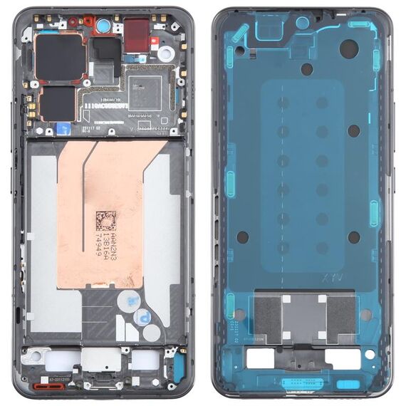 Per Xiaomi 14 Pro Custodia anteriore originale Cornice LCD con cornice (Nero)