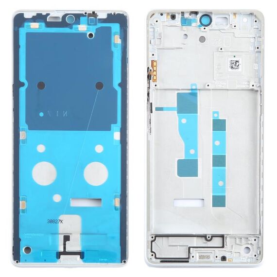 Per Xiaomi Redmi Note 13 Custodia anteriore originale Cornice LCD con cornice (Bianco)
