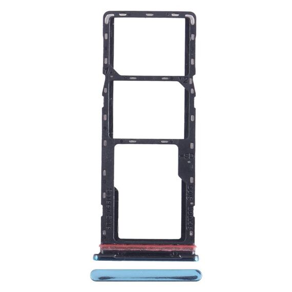 Per Tecno Spark 8 Vassoio scheda SIM + Vassoio scheda SIM + Vassoio scheda Micro SD (Verde)