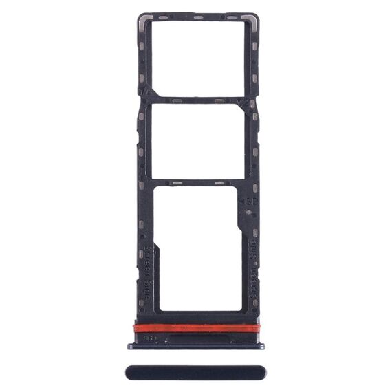 Per Tecno Camon 18 Vassoio scheda SIM + Vassoio scheda SIM + Vassoio scheda micro SD (Blu)