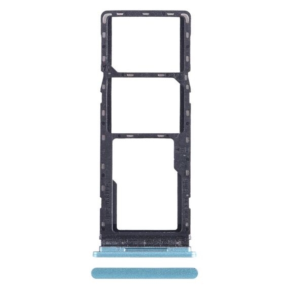 Per Tecno Spark 8C KG5k Vassoio scheda SIM + Vassoio scheda SIM + Vassoio scheda Micro SD (Verde)