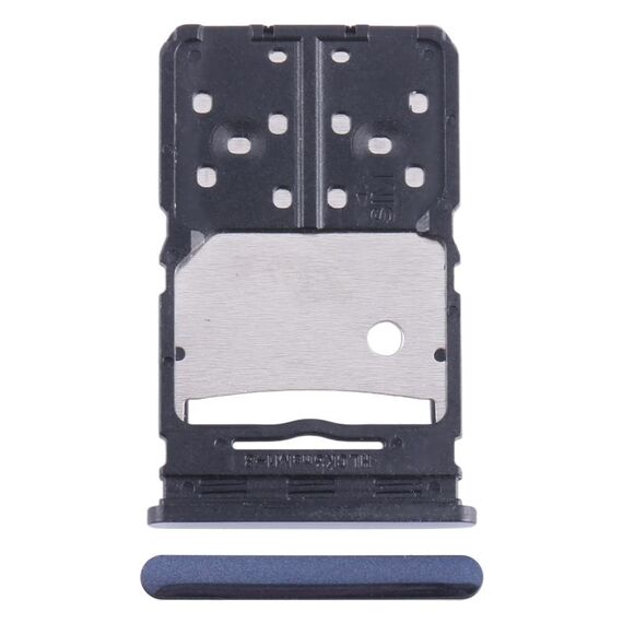 Vassoio scheda SIM per Tecno Camon 20 Pro + vassoio scheda micro SD (blu)