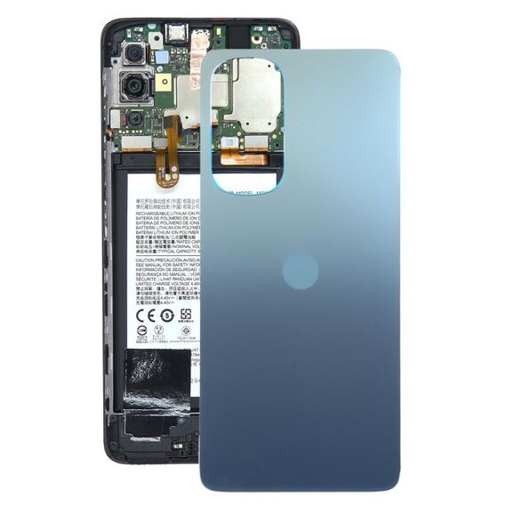 Per Motorola Edge 30 Cover posteriore batteria originale (blu)