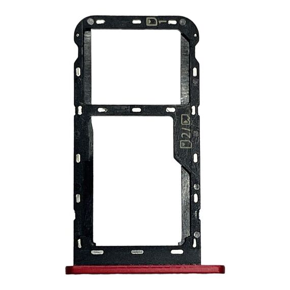 Vassoio scheda SIM + Vassoio scheda micro SD per ZTE Blade A51 (rosso)