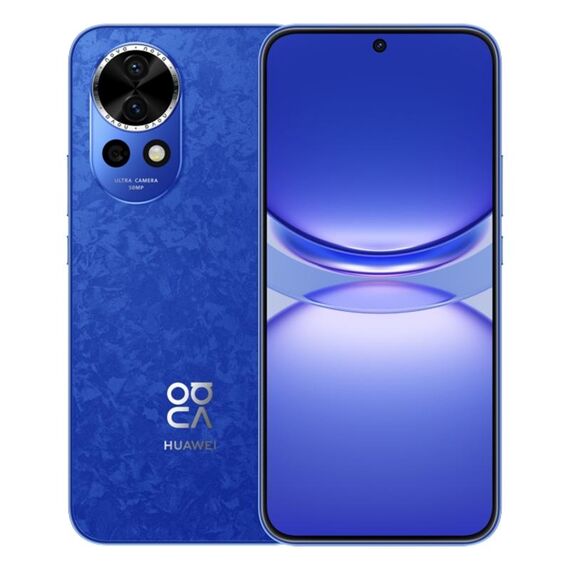 Huawei nova 12, 8 GB+256 GB, identificazione delle impronte digitali sullo schermo, HarmonyOS 4.0 Octa Core da 6,7 pollici, rete: 4G, NFC, OTG, non supporta Google Play (blu)