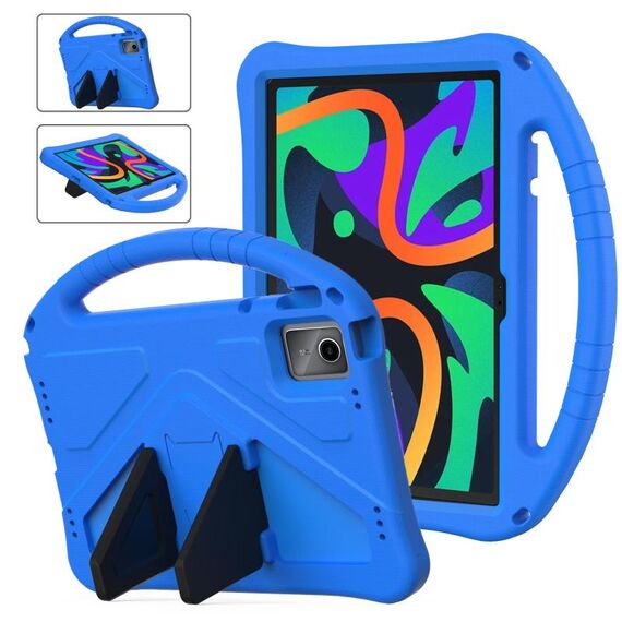 Per Lenovo Tab M11 /Xiaoxin Pad 11 2024 Custodia tablet antiurto EVA con supporto (blu)