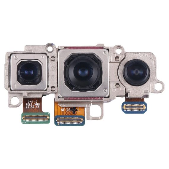 Per Samsung Galaxy S23 / S23+ SM-S911B/S916B Set fotocamera originale (teleobiettivo + grandangolo + fotocamera principale)