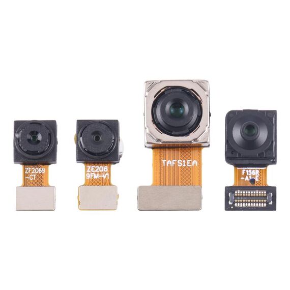 Per Samsung Galaxy A14 SM-A145P Set fotocamera originale (teleobiettivo + grandangolo + fotocamera principale + fotocamera anteriore)