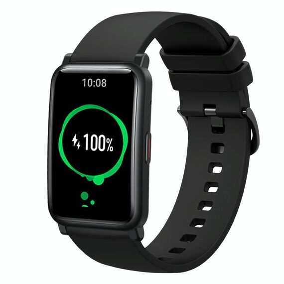 Cinturino per orologio in silicone morbido a tinta unita For Honor Watch ES 20 mm (nero)
