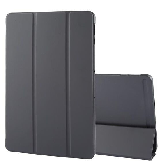 Custodia per tablet in pelle di silicone ripiegabile per Honor Pad 9 (nera)