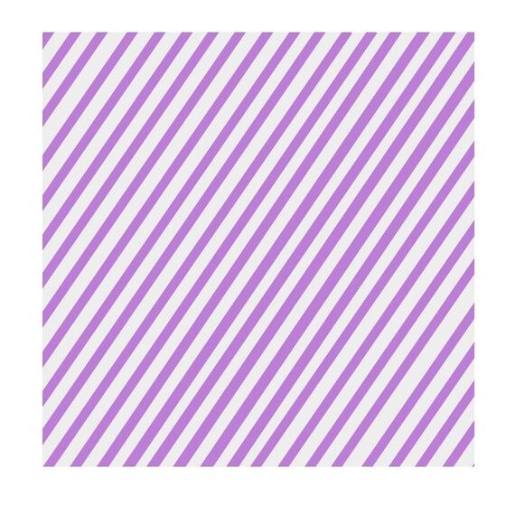 Tovaglietta per alimenti in carta oleata da forno a strisce da 100 fogli/confezione, dimensioni: 30x30 cm (viola)