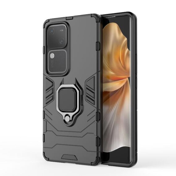 Custodia per telefono antiurto per PC + TPU per vivo S18 5G (nera)