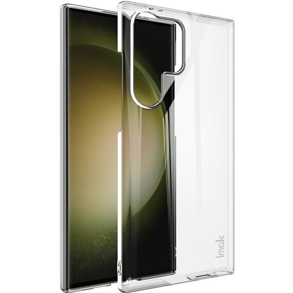 Per Samsung Galaxy S24 Ultra 5G imak Wing II Custodia protettiva per telefono in cristallo resistente all'usura