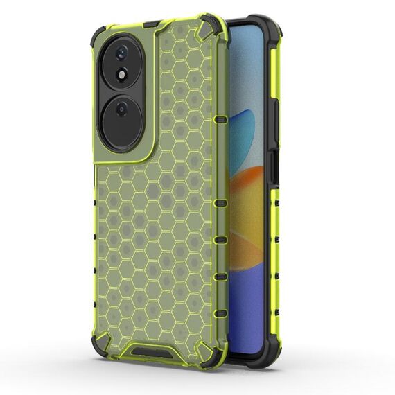 Per Honor Play 50 Plus Custodia protettiva antiurto per PC a nido d'ape + TPU (verde)