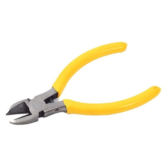 Pinze mini per filo di grado industriale da 4,5 pollici Pinze portatili fatte a mano con manico plastificato (pinza a bocca diagonale)