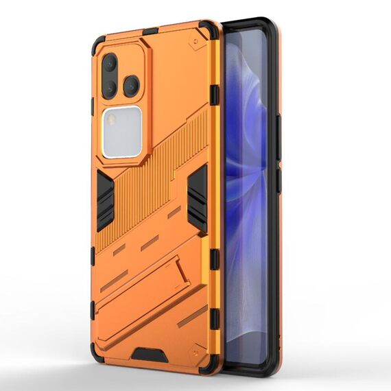 Per vivo S18 5G Punk Armor 2 in 1 PC + custodia per telefono in TPU con supporto (arancione)
