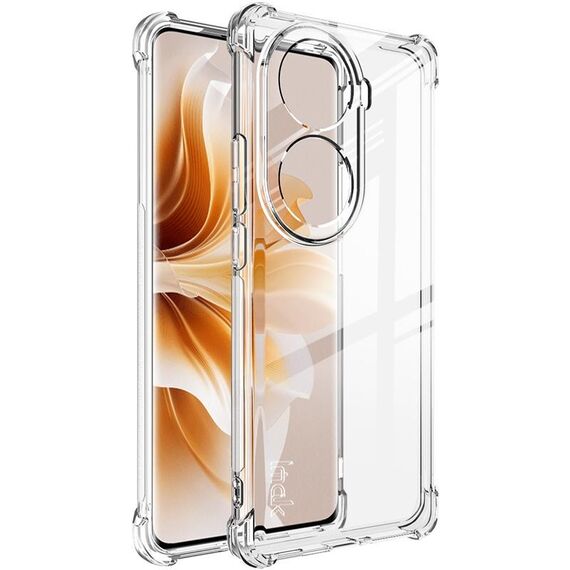 Per OPPO Reno11 Pro 5G Global imak Custodia in TPU antiurto per airbag (trasparente)